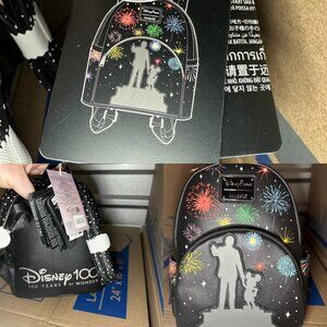 Disney 100 Partners Glow in the dark Loungefly